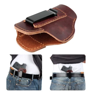 The Defender Leather IWB Holster Metal Clip for Inside the Waistband Holster - Picture 1 of 7