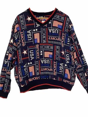 Хвост ветровка куртка мужская большой США тема пуловер карманы - Изображение 1 из 4