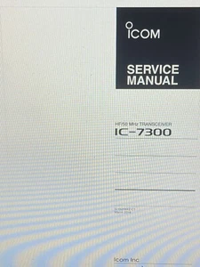 Icom Ic-7300 Transceiver Servicehandbuch Digital - Bild 1 von 1