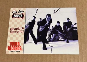 Dropkick Murphys [Warped Tour '03] RARA postal promocional - Imagen 1 de 2