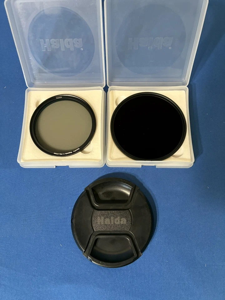Lentes de filtro de lente de câmera com anel adaptador 67mm NanoPro Haida magnético C-POL - Imagem 1 de 4