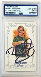 2013 Topps Allen & Ginter Manny Pacquiao Signed Auto Card #219 PSA DNA Slabbed - Picture 1 of 1