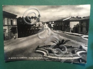 Cartolina Borgo S.Lorenzo - Viale Della Stazione - 1952 - Bild 1 von 2