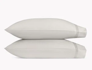 Matouk Bel Tempo Nocturne Kissenbezug Paar - Silber  - Bild 1 von 12