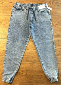 Arizona Jean Co Skinny Jogger Flex Extra Slim Fit Elastic Cuffs Womens W 34 NWT - Picture 1 of 12