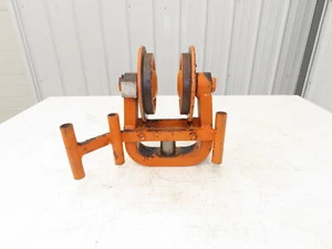 Cleveland Tramrail Underhung Bridge Crane End Truck H-1/2 Idler Head WA 5"Wheels - Picture 1 of 9