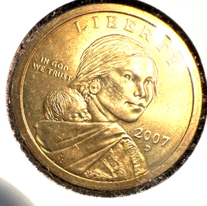 2007 D Sacagawea dollar UnC - Picture 1 of 2