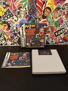 Mario Vs Donkey Kong Nintendo GameBoy Advance retro game - Picture 1 of 4