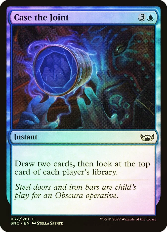 MTG FOIL Case the Joint  - Streets of New Capenna #037 - Image 1 of 1