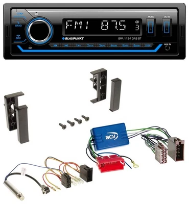 Blaupunkt Bluetooth USB DAB MP3 Autoradio für Audi A2 A3 8L A4 B5 A6 C5 Aktivsys - Bild 1 von 4