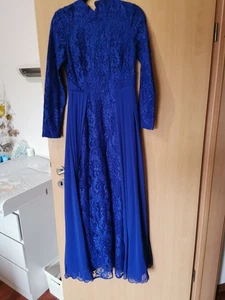 Langes Blaues Kleid - Bild 1 von 1