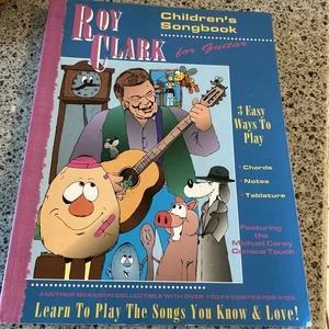 Cancionero infantil Roy Clark partituras para guitarra HEE HAW acordes notas tableta - Imagen 1 de 6