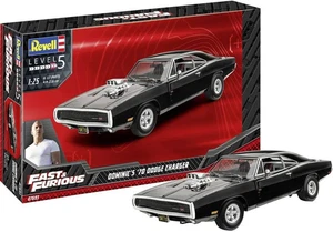 Revell 07693 Fast & Furious Dominics 1970 Dodge Charger, Modello Auto in Scala 1 - Foto 1 di 12