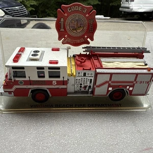 code 3 collectibles Virginia Beach Fire Department - Picture 1 of 7