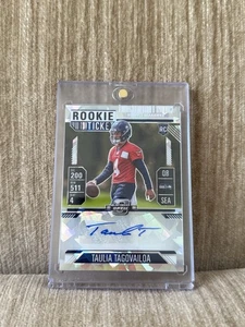 Boleto de novato Panini Contenders Optic #143 Taulia Tagovailoa 2024 automático/22 radiocontrol - Imagen 1 de 2