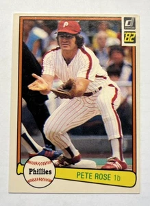 1982 DONRUSS Pete Rose # 168 π₯ BASEBALL CARD - PHILADELPHIA PHILLIES - Picture 1 of 3