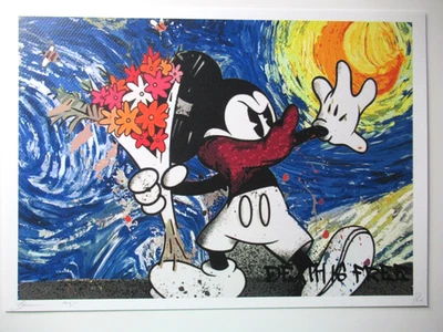 DEATH NYC (1979) SIEBDRUCK VON 2023 ORIGINAL HAND SIGNIERT, NUMMERIERT 32x45cm - Bild 1 von 4