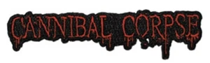 Cannibal Corpse Death Metal Logo Embroidered Patch C017P - Picture 1 of 2