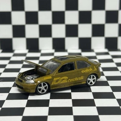 💥 Vintage - Revell 1:64 Scale Die-Cast The Fast & Furious Dodge Charger + Civic - Image 1 of 4