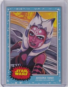 Topps Star Wars Living Set #81 Ahsoka Tano (The Clone Wars) - Picture 1 of 2