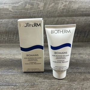 BIOTHERM Biomains Complete Hand & Nail Treatment 100ML/3.4 fl oz NEW in Box - Picture 1 of 8