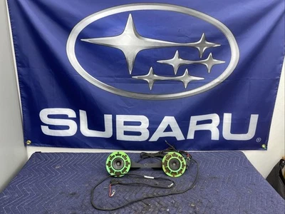 2008-2014 SUBARU IMPREZA WRX STI HELLA BOCINA KIT VERDE  Foto 1 de 4