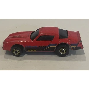 Hot Wheels Camaro Z-28 Gold hubs The Hot Ones Red 1982 - Picture 1 of 6