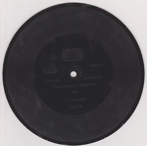 RARE 7 inches BERLINER 78 rpm RECORD Berlin C. LEONHARD Imitation THIERSTIMMEN - Picture 1 of 1