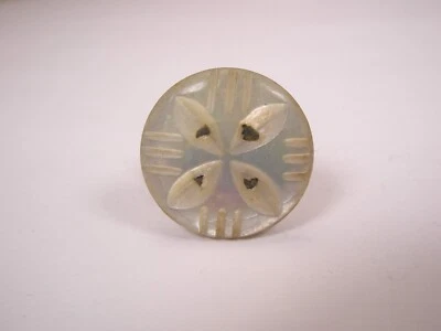 珍珠母维多利亚单件复古袖口链接替换丢失/损坏 aa123 — 第 1/4 张图片