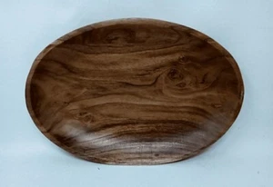 "Plato para servir madera Sembla 13,5"" x 9,5"" x 1,5" - Imagen 1 de 4