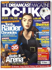 DC-UK Dreamcast Magazine CHRISTMAS 2000 Tomb Raider QUAKE Shenmue Le Mans SEGA - Picture 1 of 8