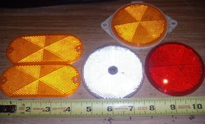 5 Stratolite 78 SAE-A-67 Orange, RED, CLEAR  Reflector - Picture 1 of 1