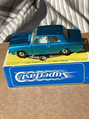 Matchbox Superfast By Lesney Made In England Ford Cortina GT No.25 With Box - Image 1 of 4