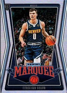 2022-23 Panini Chronicles #243 Christian Braun Silber Halo Rookie - Bild 1 von 2