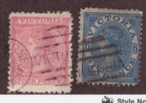 Australian States Victoria Scott# 76-77 used - Picture 1 of 1