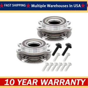 Pair Front Rear Wheel Bearing Hub Assembly for Audi A4 A5 A6 S4 S5 Q5 H3 - Picture 1 of 7