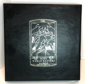 1998 Nike World  Masters Games-Portland Oregon-24K Gold Platted-Betty Gimarelli - Bild 1 von 8