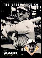 1994 Upper Deck Heroes Of Baseball #134 Enos Slaughter