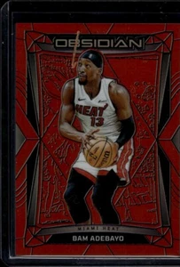 2023-24 Panini Obsidian #72 Bam Adebayo Electric Etch Orange Flood #/99 - Picture 1 of 2