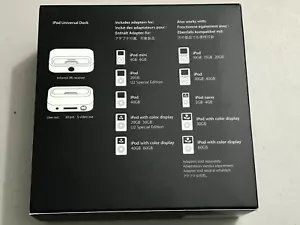 Apple iPod Universal Charging Dock MA045G/A MA045G/B MA045G/C Universal Adapter - Picture 1 of 10