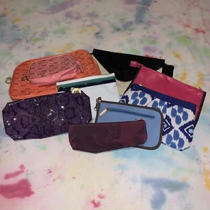 Estee Launder Curves Makeup Bags Lot - Picture 1 of 8