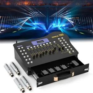Portable 2.4G Wireless DMX Controller Transmitter Receiver 192CH Console Stage - Picture 1 of 10