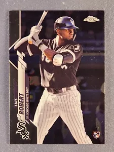 2020 Topps Chrome #60 Luis Robert Rookie RC White Sox - Foto 1 di 2