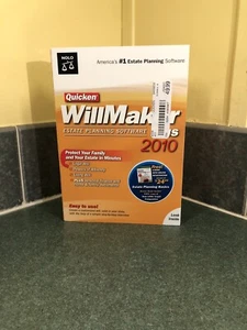 Quicken WillMaker Plus Estate Planning Software 2010 - Afbeelding 1 van 4