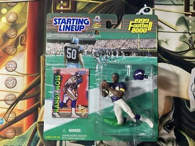 Tarjeta de figura y artistas de Randy Moss 1999 alineación inicial Foto 1 de 4