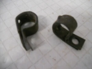  Corvette C-4  OEM 1985 1989 Coolant Surge Tank Hose Clip 2 Clips - Picture 1 of 2
