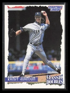 RANDY JOHNSON 1997 Starting Lineup Classic Doubles Card Seattle Mariners - Picture 1 of 2
