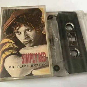 SIMPLY RED - PICTURE BOOK - TAPE CASSETTE ALBUM - Picture 1 of 1