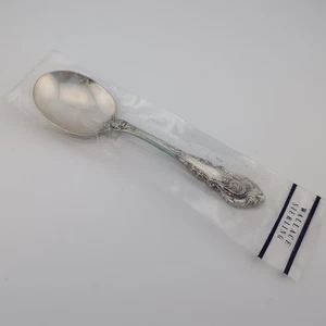 Cuchara sopera crema de plata esterlina Wallace Sir Christopher - 6" - sellada - Imagen 1 de 3