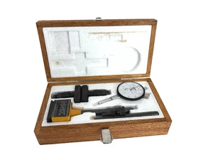 NSK Dial Indicator Set Japan Micrometer Mfg. Co LTD in Wood Box - Picture 1 of 13